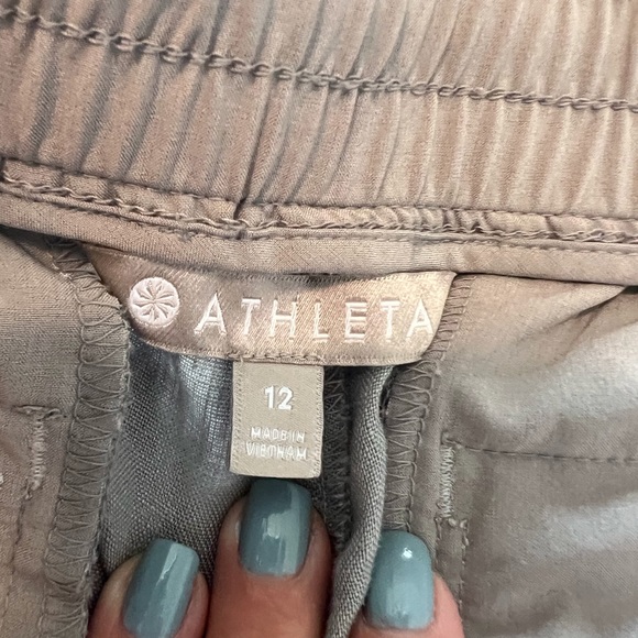 Athleta linen cuffed joggers - Picture 2 of 7